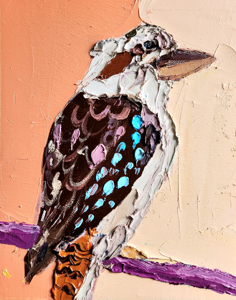 Kookaburra On Terracotta 2