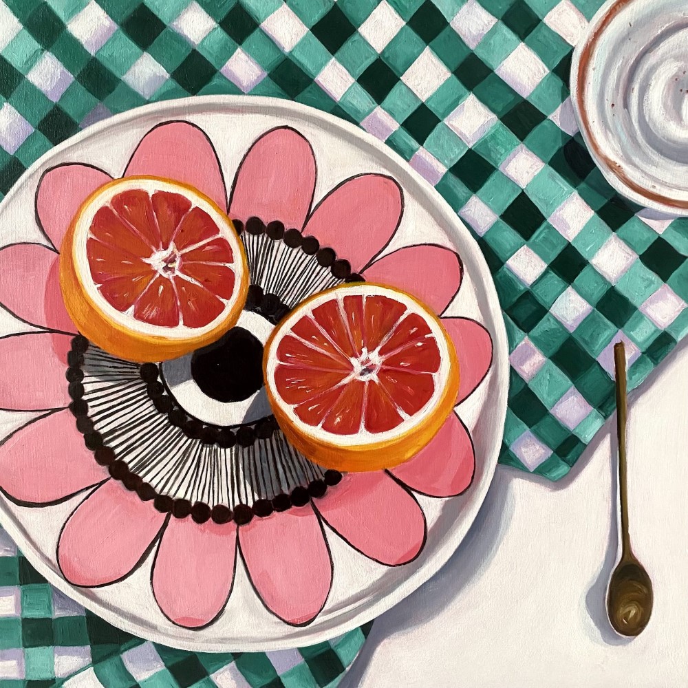 Grapefruit and Gingham